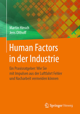Hinsch / Olthoff | Human Factors in der Industrie | E-Book | sack.de