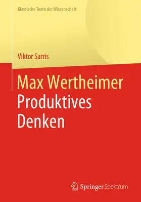 Sarris | Max Wertheimer | E-Book | www.sack.de