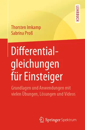 Proß / Imkamp |  Differentialgleichungen für Einsteiger | Buch |  Sack Fachmedien
