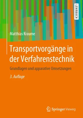 Kraume |  Transportvorgänge in der Verfahrenstechnik | Buch |  Sack Fachmedien