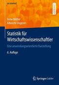Ungerer / Rößler |  Statistik für Wirtschaftswissenschaftler | Buch |  Sack Fachmedien