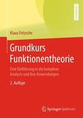 Fritzsche |  Grundkurs Funktionentheorie | Buch |  Sack Fachmedien