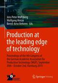 Wulfsberg / Hintze / Behrens |  Production at the leading edge of technology | eBook | Sack Fachmedien