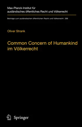 Strank | Common Concern of Humankind im Völkerrecht | E-Book | www.sack.de
