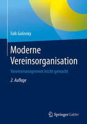 Golinsky |  Moderne Vereinsorganisation | Buch |  Sack Fachmedien