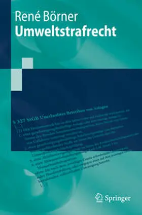 Börner | Umweltstrafrecht | E-Book | sack.de
