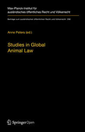 Peters |  Studies in Global Animal Law | Buch |  Sack Fachmedien