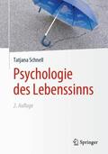 Schnell |  Psychologie des Lebenssinns | Buch |  Sack Fachmedien
