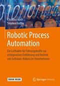 Koch / Fedtke |  Robotic Process Automation | Buch |  Sack Fachmedien