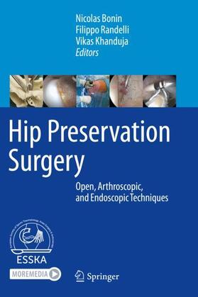 Bonin / Khanduja / Randelli | Hip Preservation Surgery | Buch | 978-3-662-61185-2 | sack.de