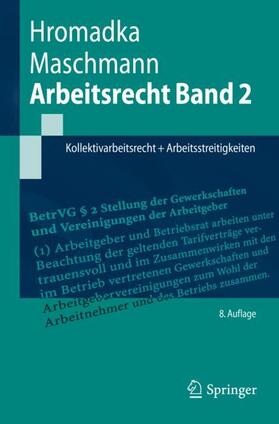 Maschmann / Hromadka | Arbeitsrecht Band 2 | Buch | 978-3-662-61331-3 | sack.de