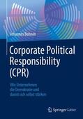 Bohnen |  Corporate Political Responsibility (CPR) | Buch |  Sack Fachmedien