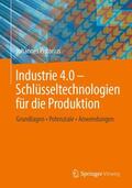 Pistorius |  Industrie 4.0 ¿ Schlüsseltechnologien für die Produktion | Buch |  Sack Fachmedien