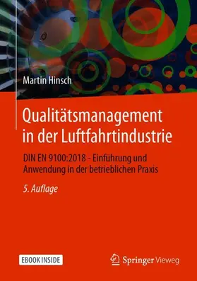 Hinsch |  Qualitätsmanagement in der Luftfahrtindustrie | Buch |  Sack Fachmedien