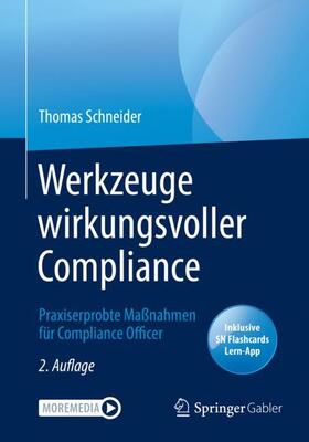Schneider |  Werkzeuge wirkungsvoller Compliance | Buch |  Sack Fachmedien