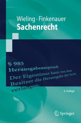 Wieling / Finkenauer |  Sachenrecht | Buch |  Sack Fachmedien