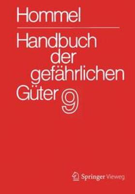 Holzhäuser | Handbuch der gefährlichen Güter. Band 9: Merkblätter 3332-3531 | Buch | sack.de