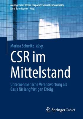 Schmitz | CSR im Mittelstand | Buch | 978-3-662-61956-8 | sack.de