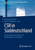 Herzner / Schmidpeter |  CSR in Süddeutschland | eBook | Sack Fachmedien