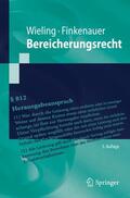 Finkenauer / Wieling |  Bereicherungsrecht | Buch |  Sack Fachmedien
