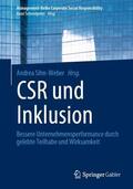 Sihn-Weber |  CSR und Inklusion | Buch |  Sack Fachmedien