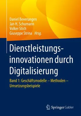 Beverungen / Strina / Schumann |  Dienstleistungsinnovationen durch Digitalisierung | Buch |  Sack Fachmedien