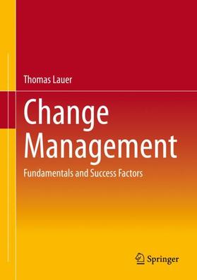 Lauer | Change Management | Buch | 978-3-662-62186-8 | sack.de