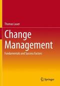 Lauer |  Change Management | Buch |  Sack Fachmedien