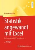Kronthaler |  Statistik angewandt mit Excel | Buch |  Sack Fachmedien