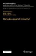 Volpe / Battini / Peters |  Remedies against Immunity? | Buch |  Sack Fachmedien