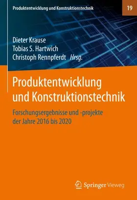 Krause / Rennpferdt / Hartwich |  Produktentwicklung und Konstruktionstechnik | Buch |  Sack Fachmedien