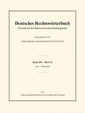 Deutsch | Deutsches Rechtswörterbuch | Buch | 978-3-662-62594-1 | sack.de