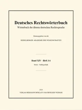 Deutsches Rechtswörterbuch | E-Book | www.sack.de