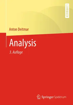 Deitmar |  Analysis | Buch |  Sack Fachmedien