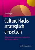 Herget |  Culture Hacks strategisch einsetzen | Buch |  Sack Fachmedien