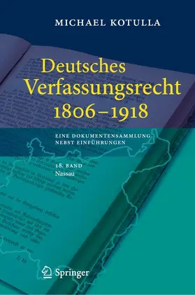Kotulla | Deutsches Verfassungsrecht 1806 - 1918 | E-Book | www.sack.de
