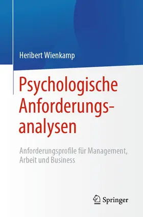 Wienkamp |  Psychologische Anforderungsanalysen | Buch |  Sack Fachmedien