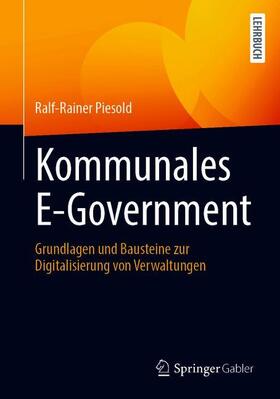 Piesold | Kommunales E-Government | Buch | 978-3-662-63093-8 | sack.de