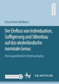 Mulkens |  Der Einfluss von Individuation, Suffigierung und Silbenbau auf das niederländische nominale Genus | Buch |  Sack Fachmedien