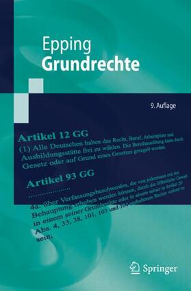Epping | Epping, V: Grundrechte | Buch | 978-3-662-63165-2 | sack.de