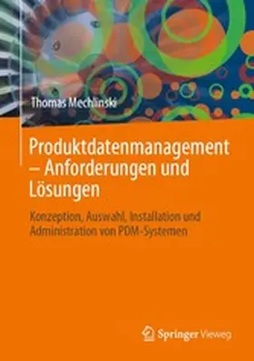 Mechlinski |  Produktdatenmanagement – Anforderungen und Lösungen | eBook | Sack Fachmedien