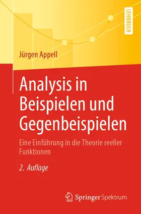 Appell | Analysis in Beispielen und Gegenbeispielen | Buch | 978-3-662-63432-5 | sack.de