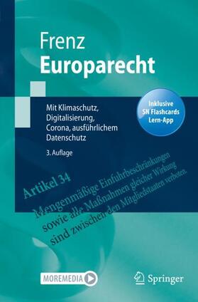 Frenz | Europarecht | Medienkombination | 978-3-662-63583-4 | sack.de