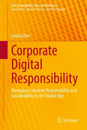 Dörr |  Corporate Digital Responsibility | Buch |  Sack Fachmedien