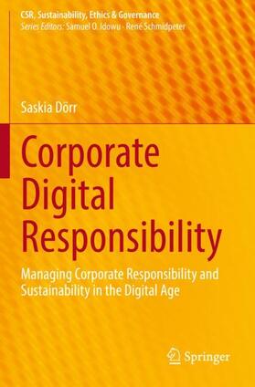 Dörr |  Corporate Digital Responsibility | Buch |  Sack Fachmedien