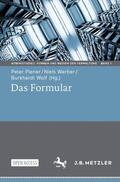 Plener / Wolf / Werber |  Das Formular | Buch |  Sack Fachmedien