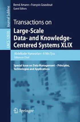 Hameurlain / Tjoa / Amann |  Transactions on Large-Scale Data- and Knowledge-Centered Systems XLIX | eBook | Sack Fachmedien
