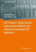 Hennecke / Skrotzki |  HÜTTE Band 1: Mathematisch-naturwissenschaftliche und allgemeine Grundlagen für Ingenieure | Buch |  Sack Fachmedien