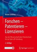 Schilling |  Forschen ¿ Patentieren ¿ Lizenzieren | Buch |  Sack Fachmedien
