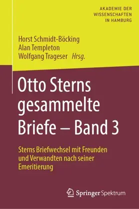 Schmidt-Böcking / Trageser / Templeton |  Otto Sterns gesammelte Briefe - Band 3 | Buch |  Sack Fachmedien